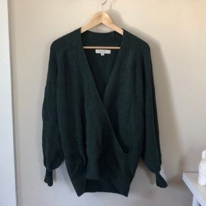 Loft hunter green sweater